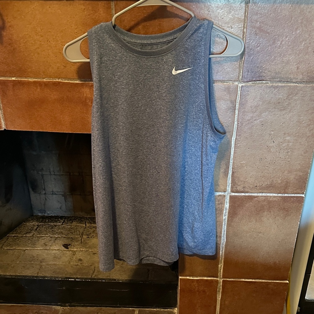 Nike Charcoal Sleeveless Top